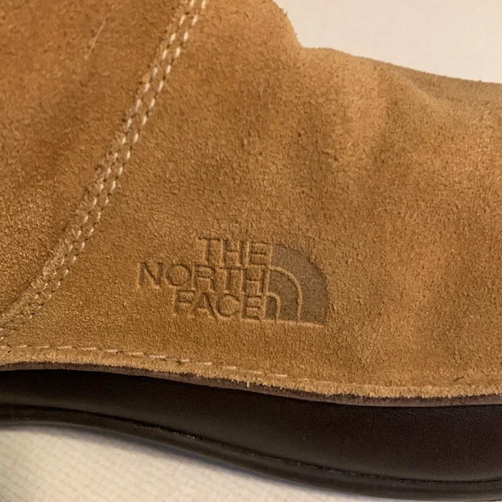 The North Face Women's Tan and Brown Suede Winter Boots